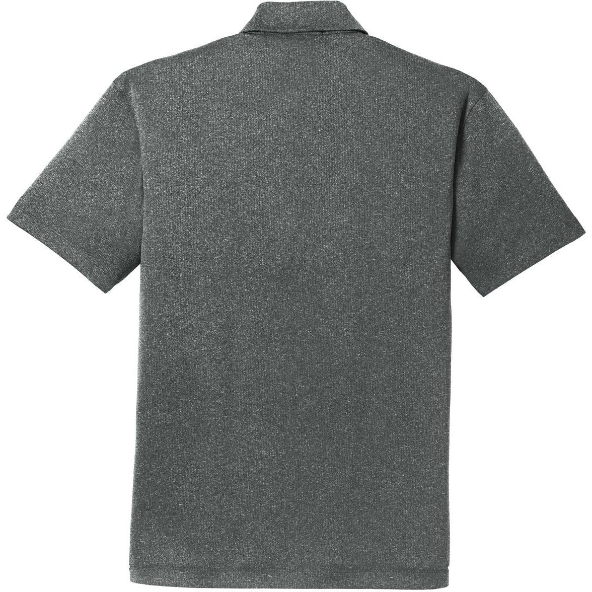 no-logo Port Authority Trace Heather Polo-Regular-Port Authority-Thread Logic