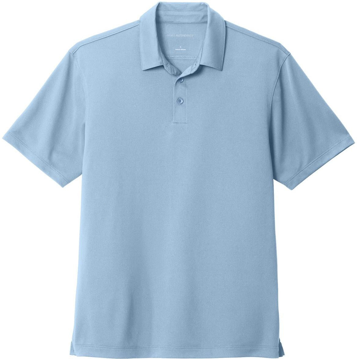 no-logo Port Authority UV Choice Pique Polo-Regular-Port Authority-Cloud Blue-S-Thread Logic