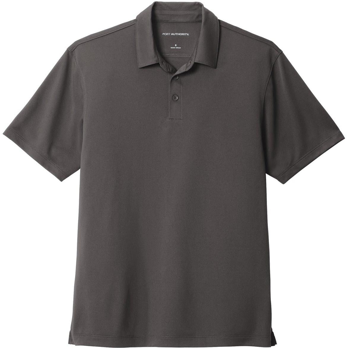 no-logo Port Authority UV Choice Pique Polo-Regular-Port Authority-Sterling Grey-S-Thread Logic