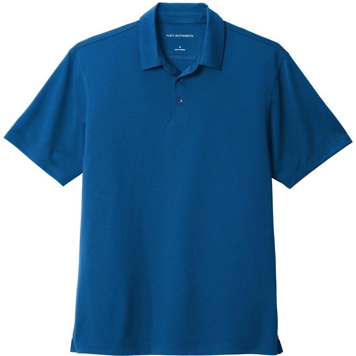 no-logo Port Authority UV Choice Pique Polo-Regular-Port Authority-True Blue-S-Thread Logic