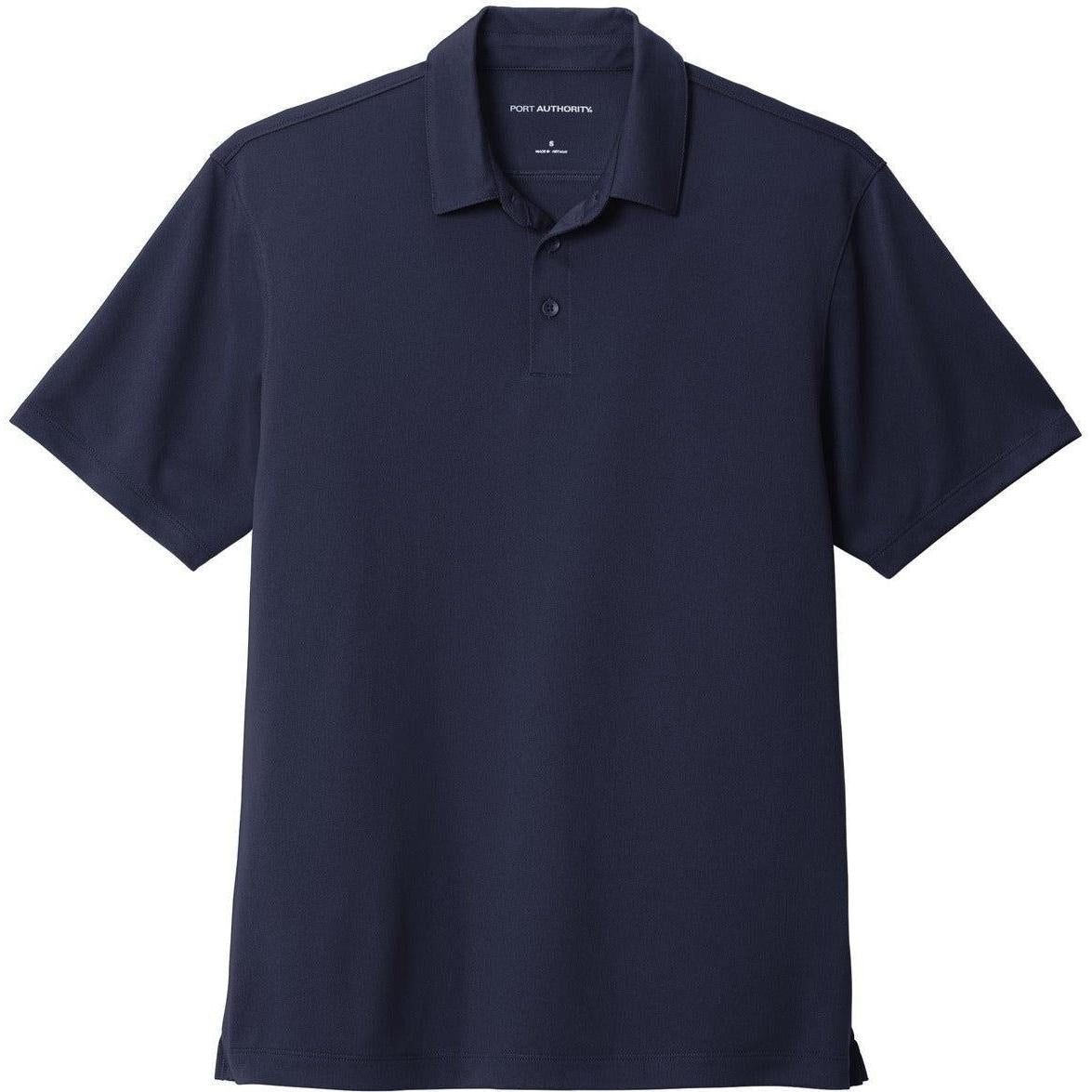 no-logo Port Authority UV Choice Pique Polo-Regular-Port Authority-True Navy-S-Thread Logic
