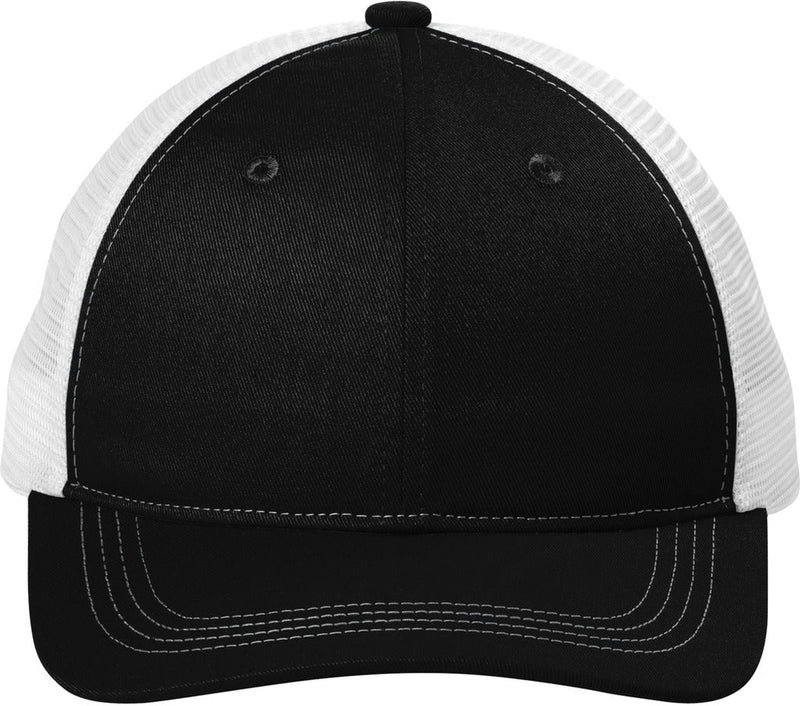 Port Authority Unstructured Snapback Trucker Cap-Caps-Port Authority-Thread Logic 