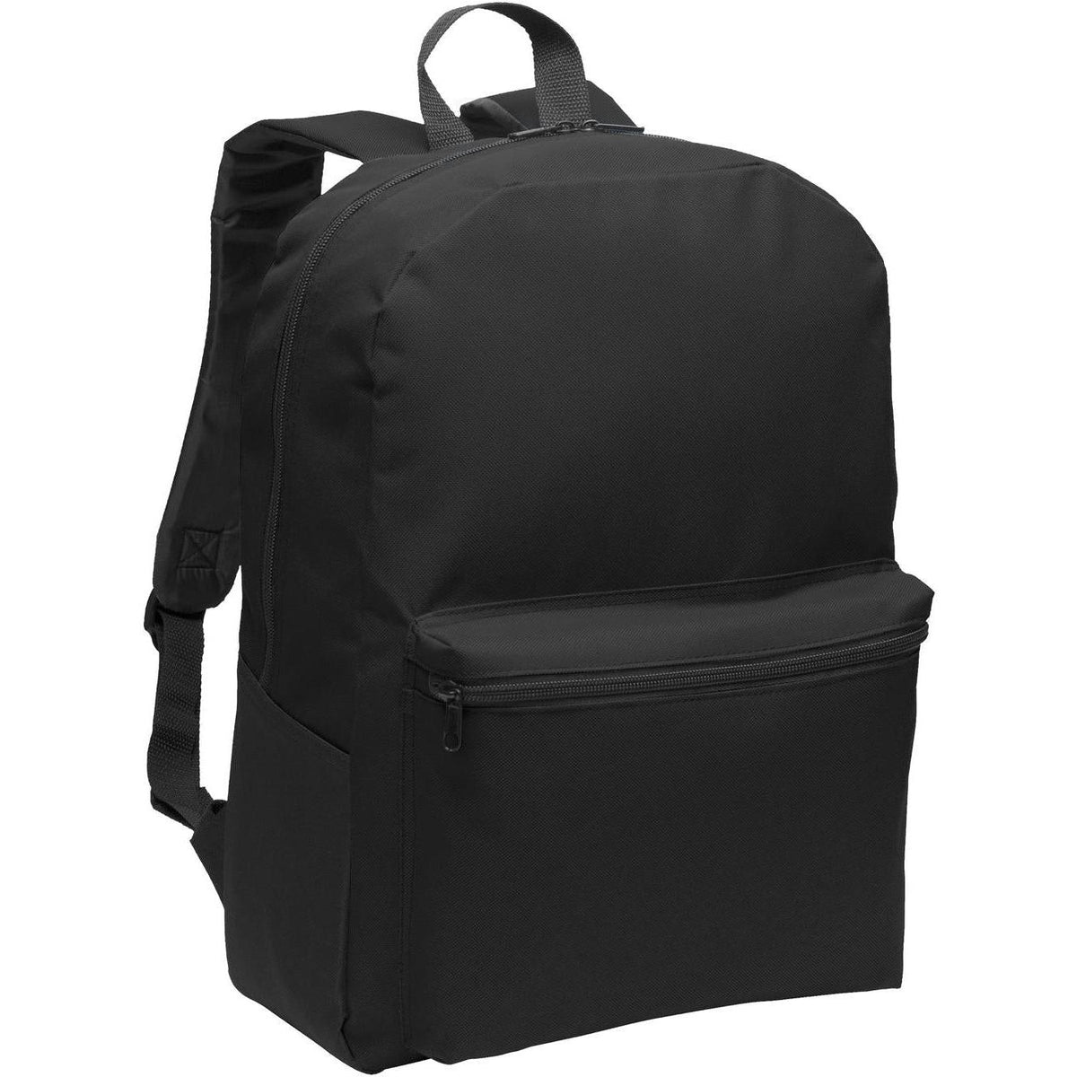 no-logo Port Authority Value Backpack-Bags-Port Authority-Black-Thread Logic