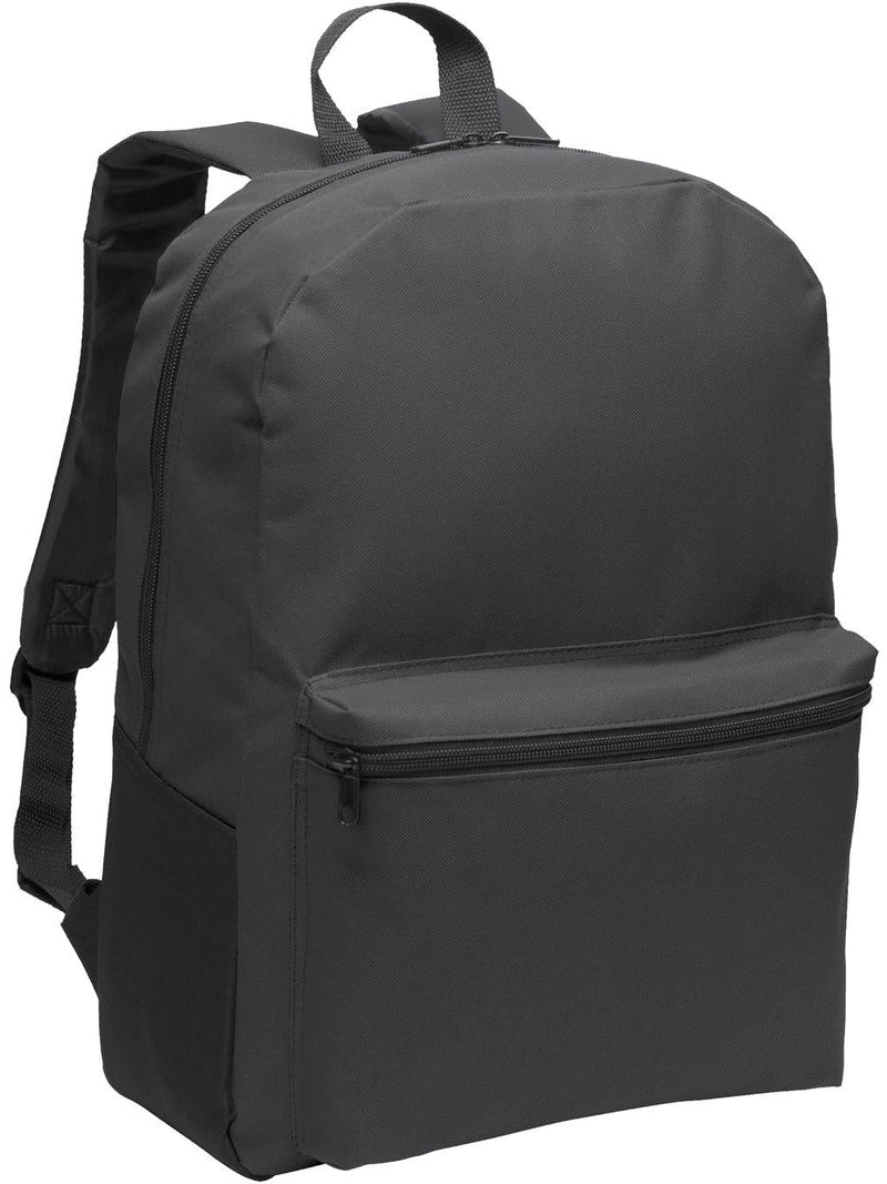 Port Authority Value Backpack-Regular-Port Authority-Dark Charcoal-Thread Logic