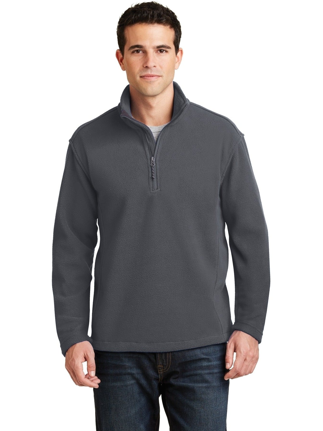 no-logo Port Authority Value Fleece 1/4 Zip Pullover-Regular-Port Authority-Thread Logic