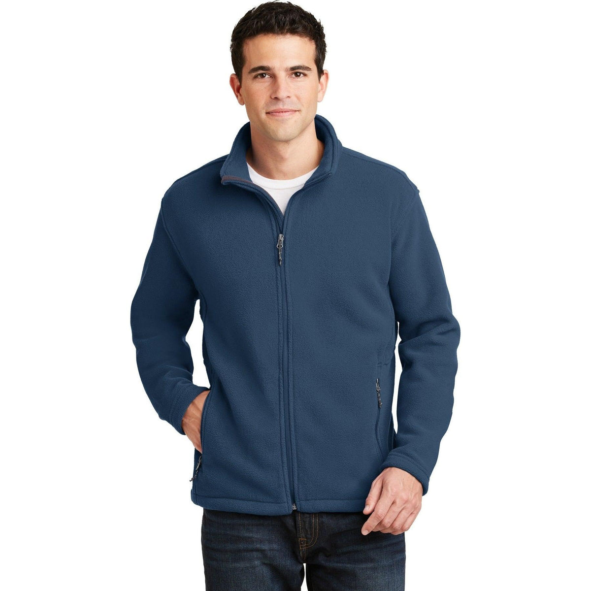 no-logo Port Authority Value Fleece Jacket-Regular-Port Authority-Thread Logic