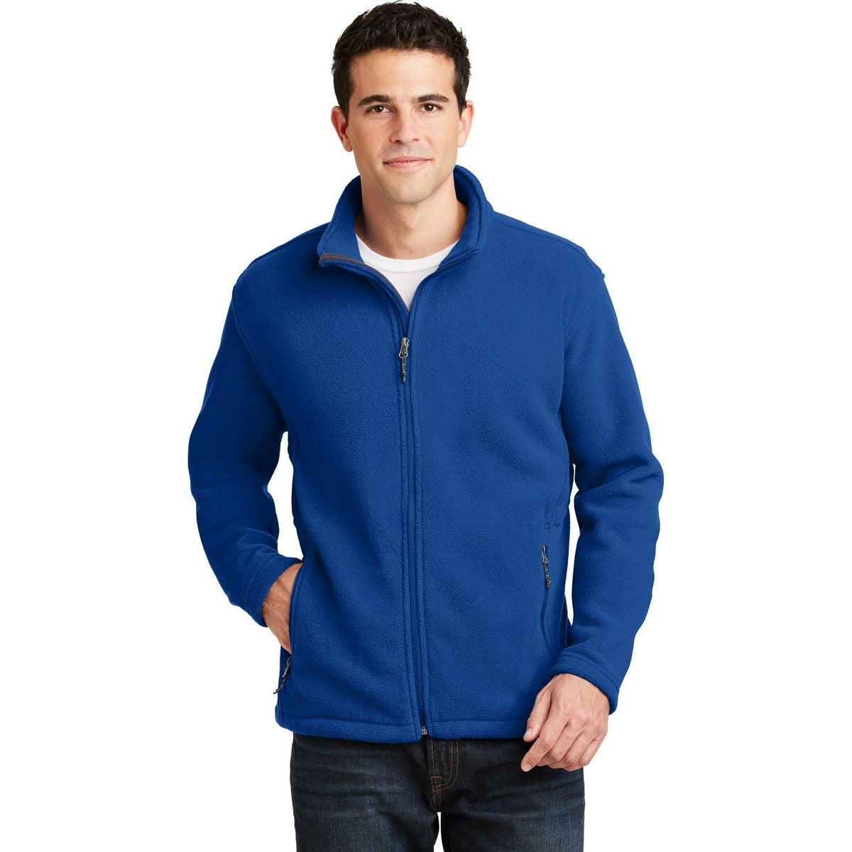 no-logo Port Authority Value Fleece Jacket-Regular-Port Authority-Thread Logic