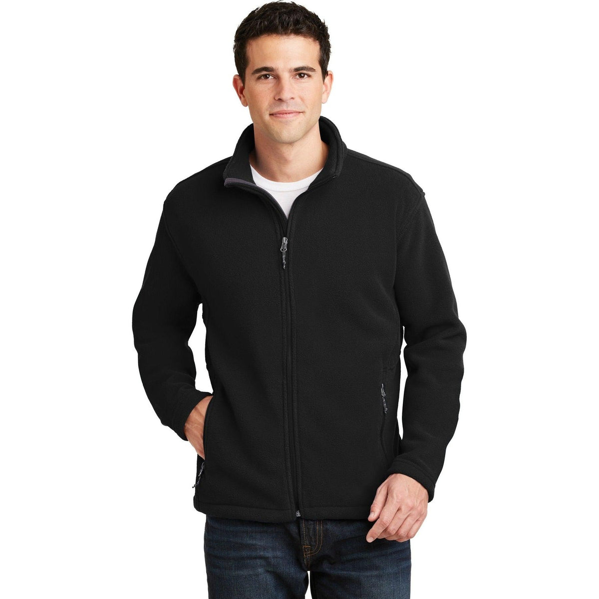 no-logo Port Authority Value Fleece Jacket-Regular-Port Authority-Thread Logic