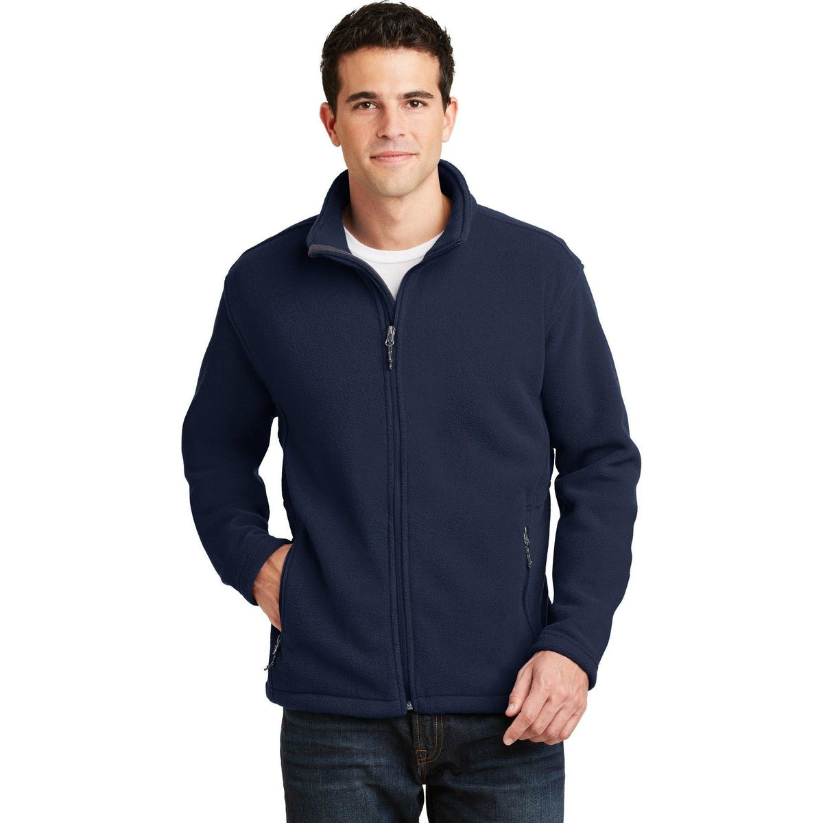 no-logo Port Authority Value Fleece Jacket-Regular-Port Authority-Thread Logic