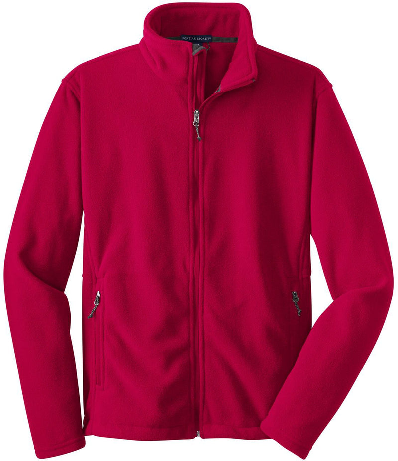 Womens Super Soft Value Polyester Fleece Vest True Red Small