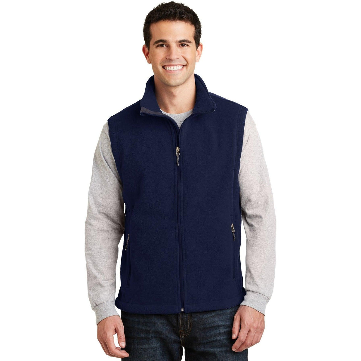no-logo Port Authority Value Fleece Vest-Vests-Port Authority-Thread Logic
