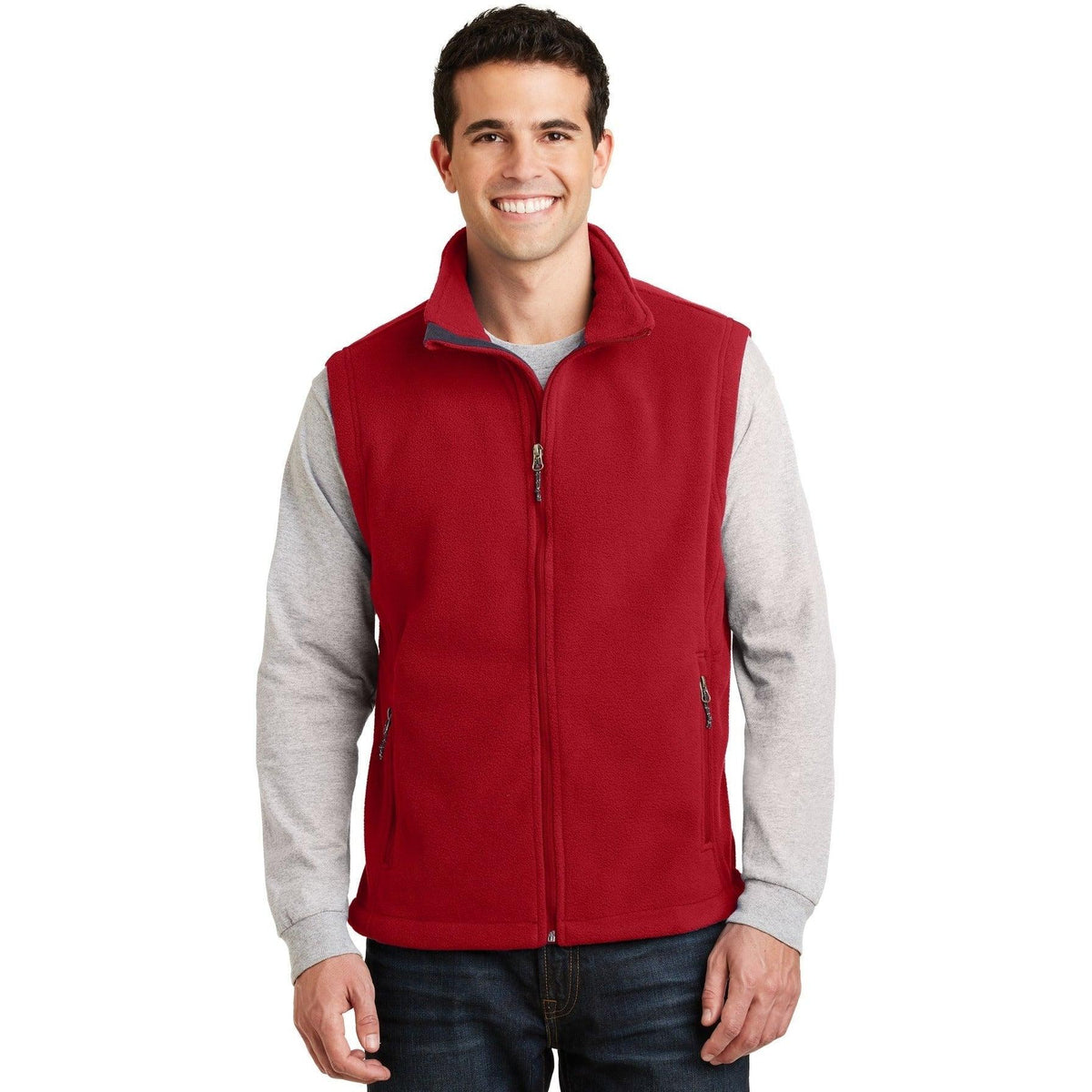 no-logo Port Authority Value Fleece Vest-Vests-Port Authority-Thread Logic