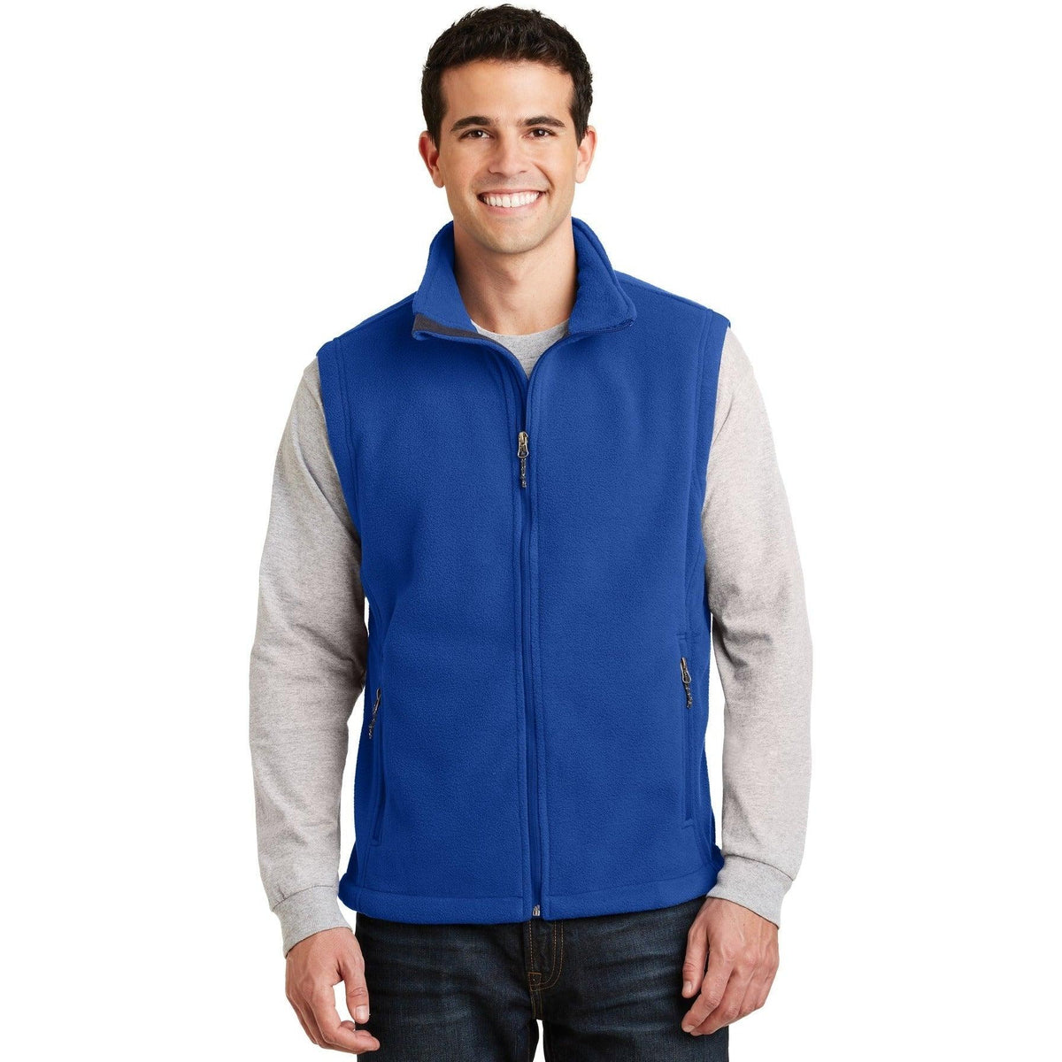 no-logo Port Authority Value Fleece Vest-Vests-Port Authority-Thread Logic