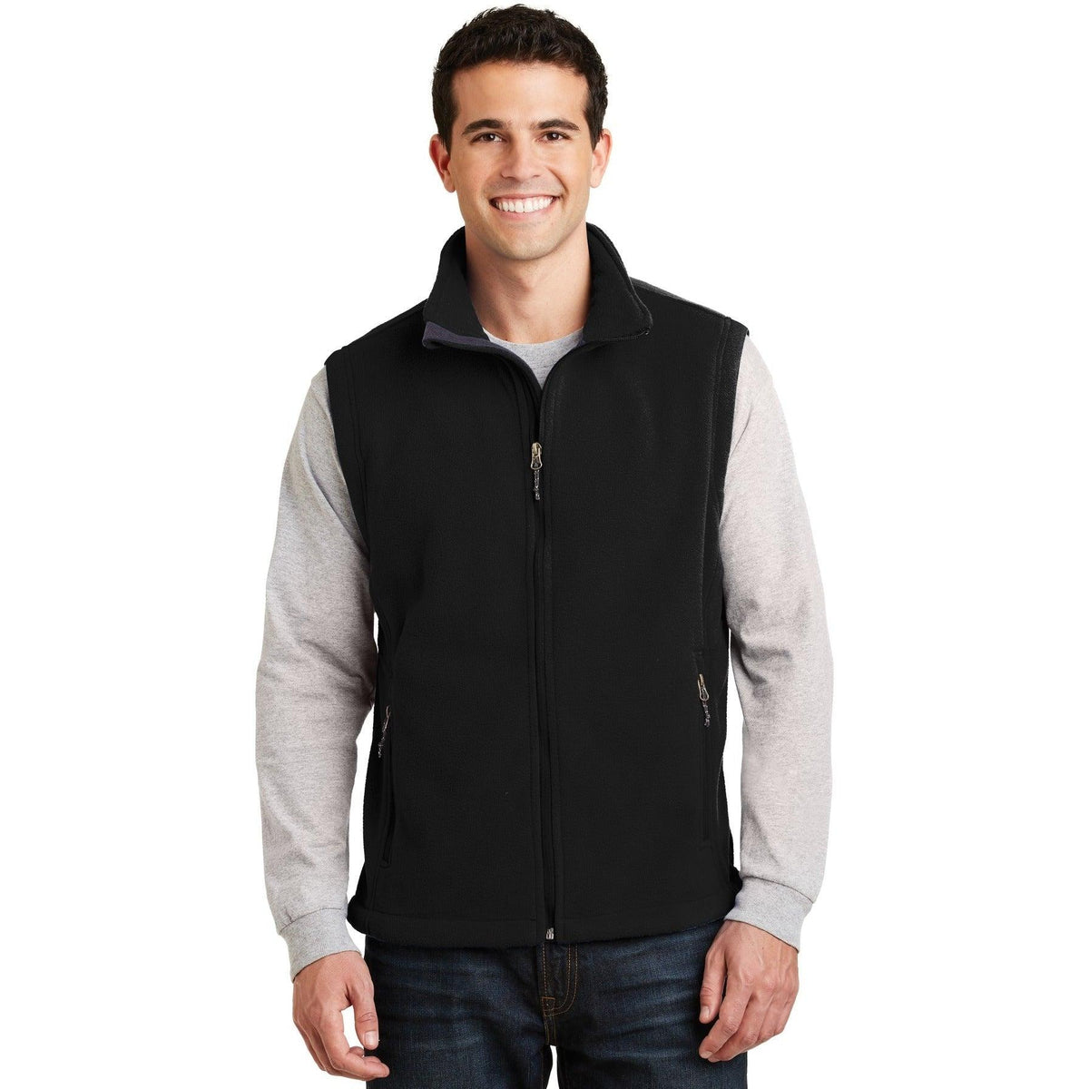 no-logo Port Authority Value Fleece Vest-Vests-Port Authority-Thread Logic
