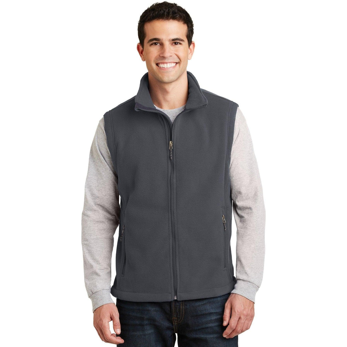 no-logo Port Authority Value Fleece Vest-Vests-Port Authority-Thread Logic