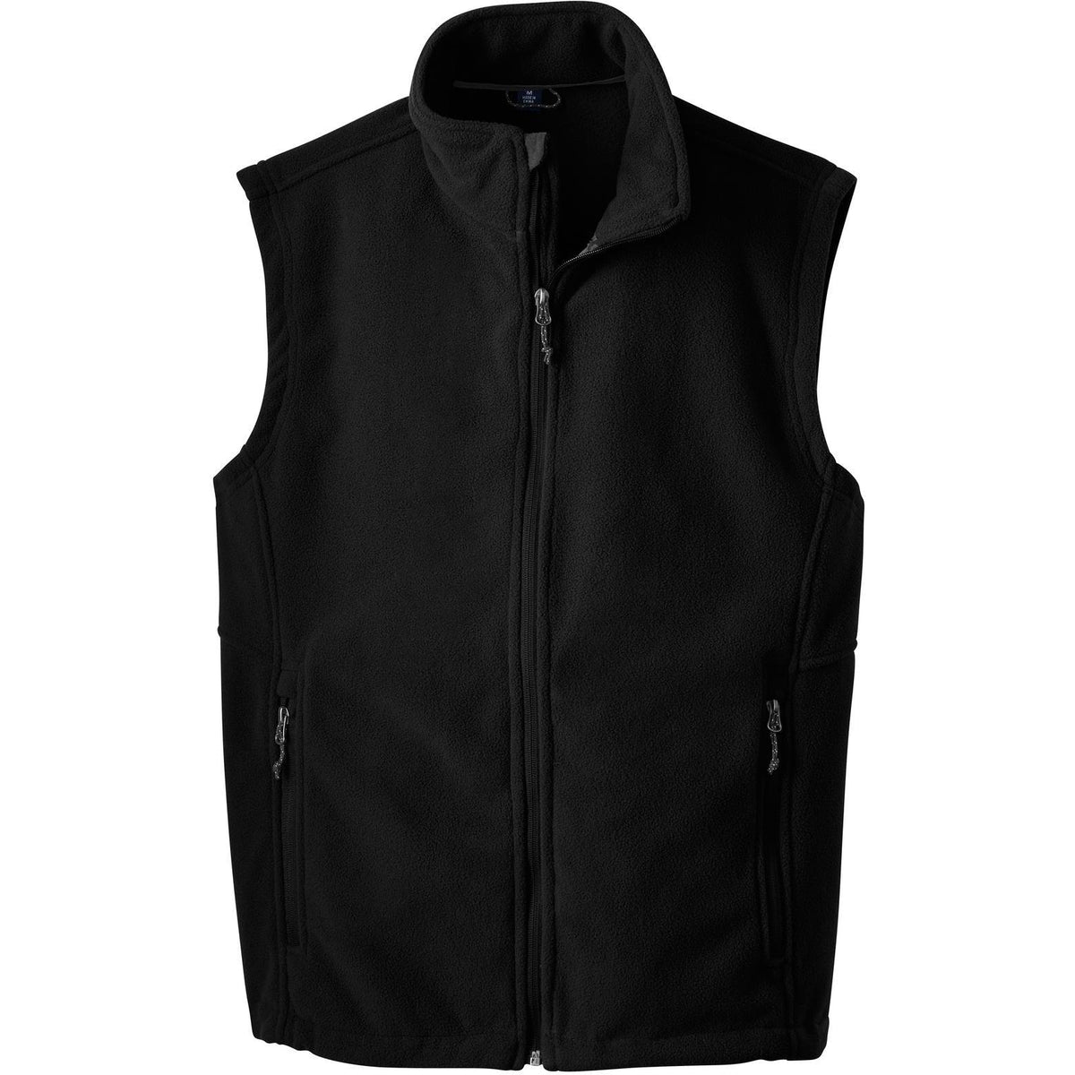 no-logo Port Authority Value Fleece Vest-Vests-Port Authority-Black-S-Thread Logic