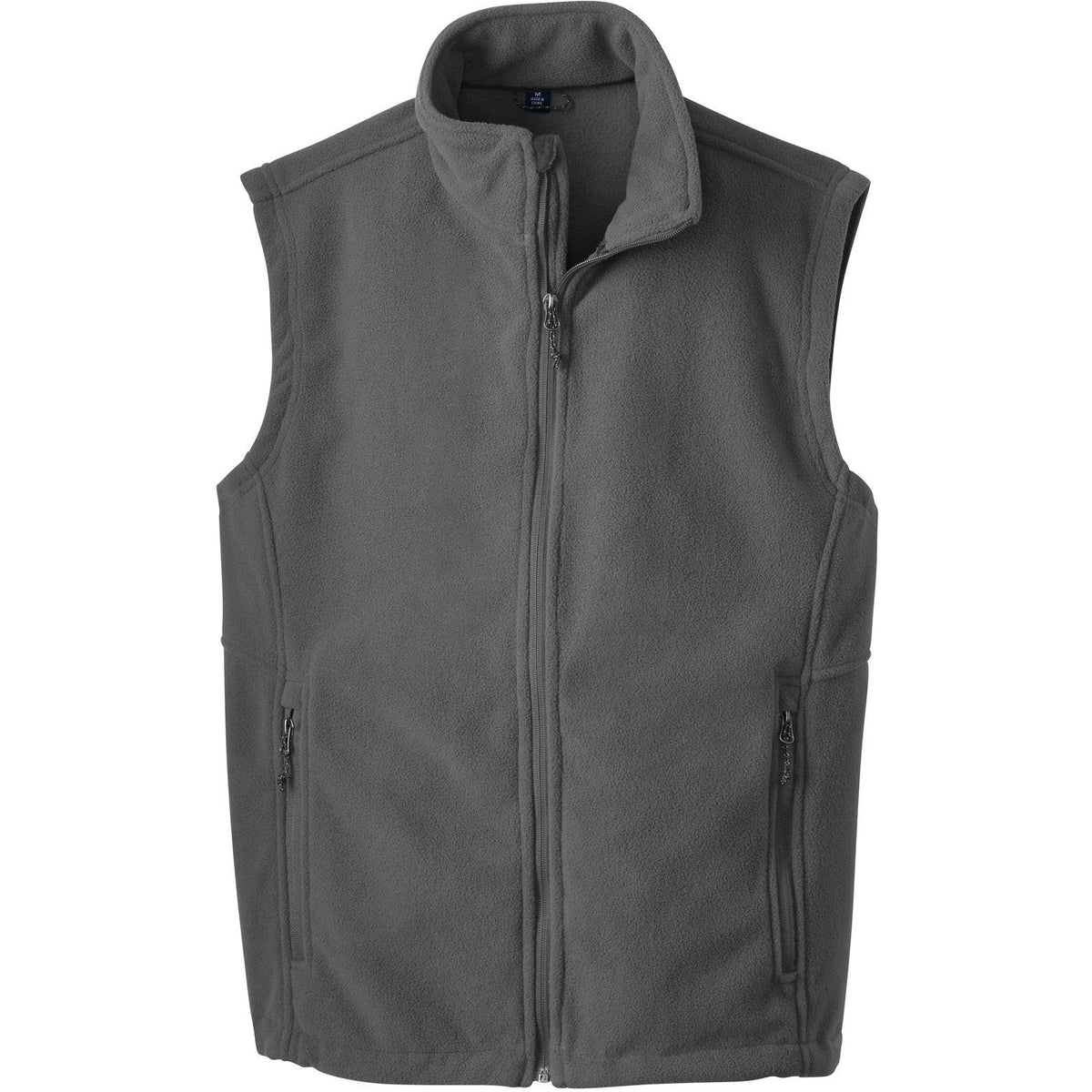 no-logo Port Authority Value Fleece Vest-Vests-Port Authority-Iron Grey-S-Thread Logic