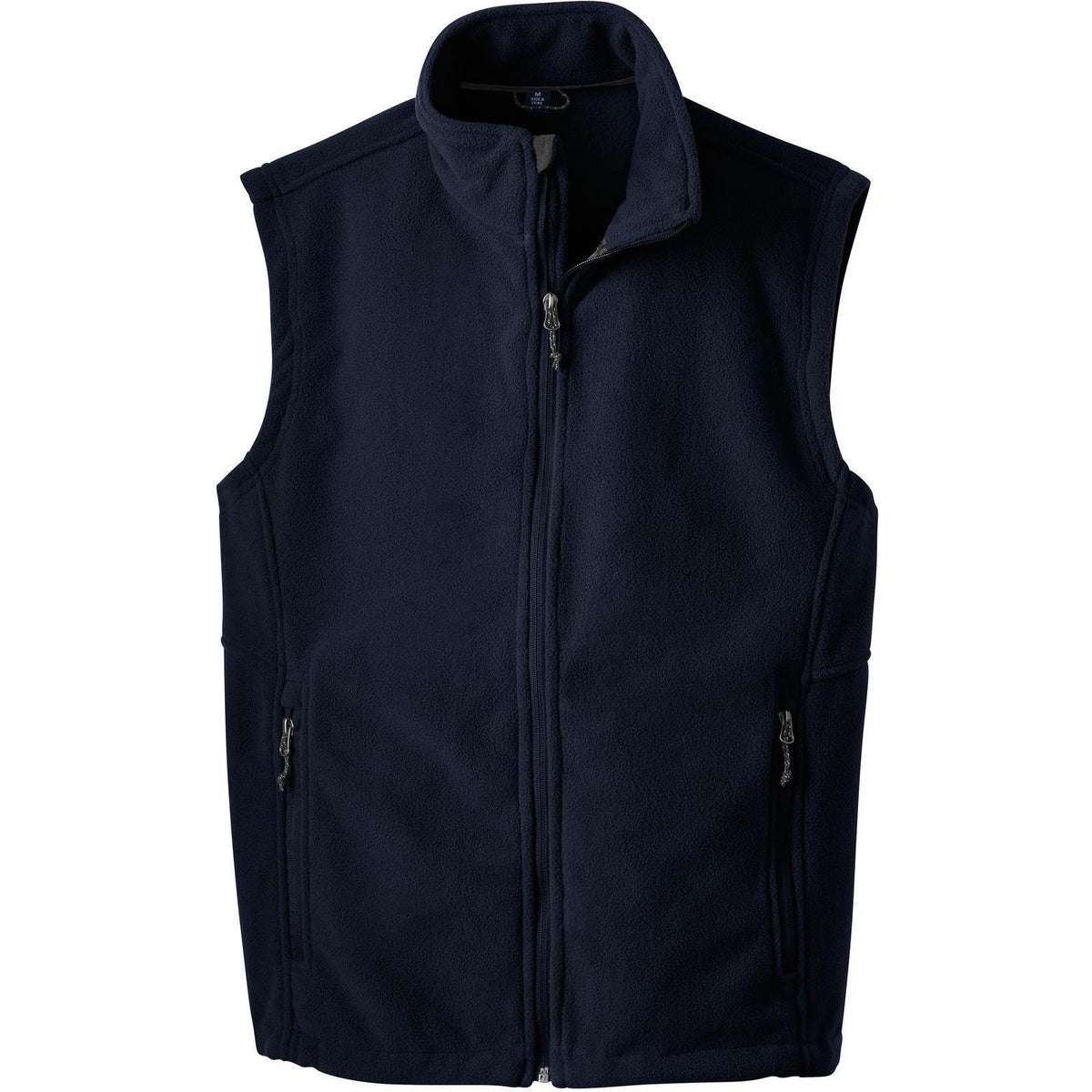 no-logo Port Authority Value Fleece Vest-Vests-Port Authority-True Navy-S-Thread Logic
