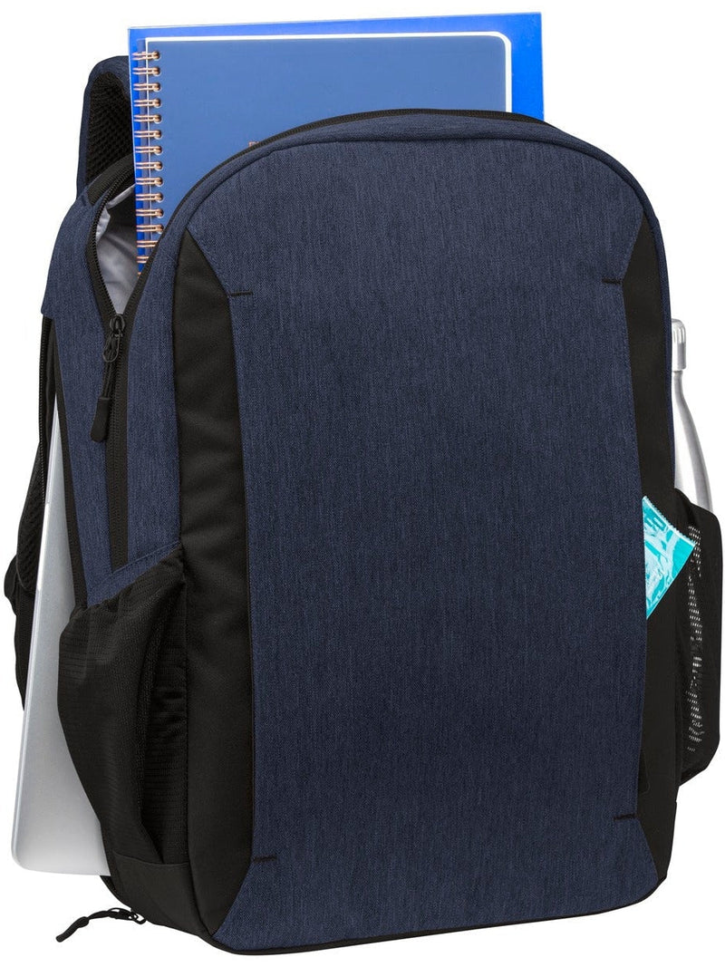 no-logo Port Authority Vector Backpack-Regular-Port Authority-Navy Heather-Thread Logic