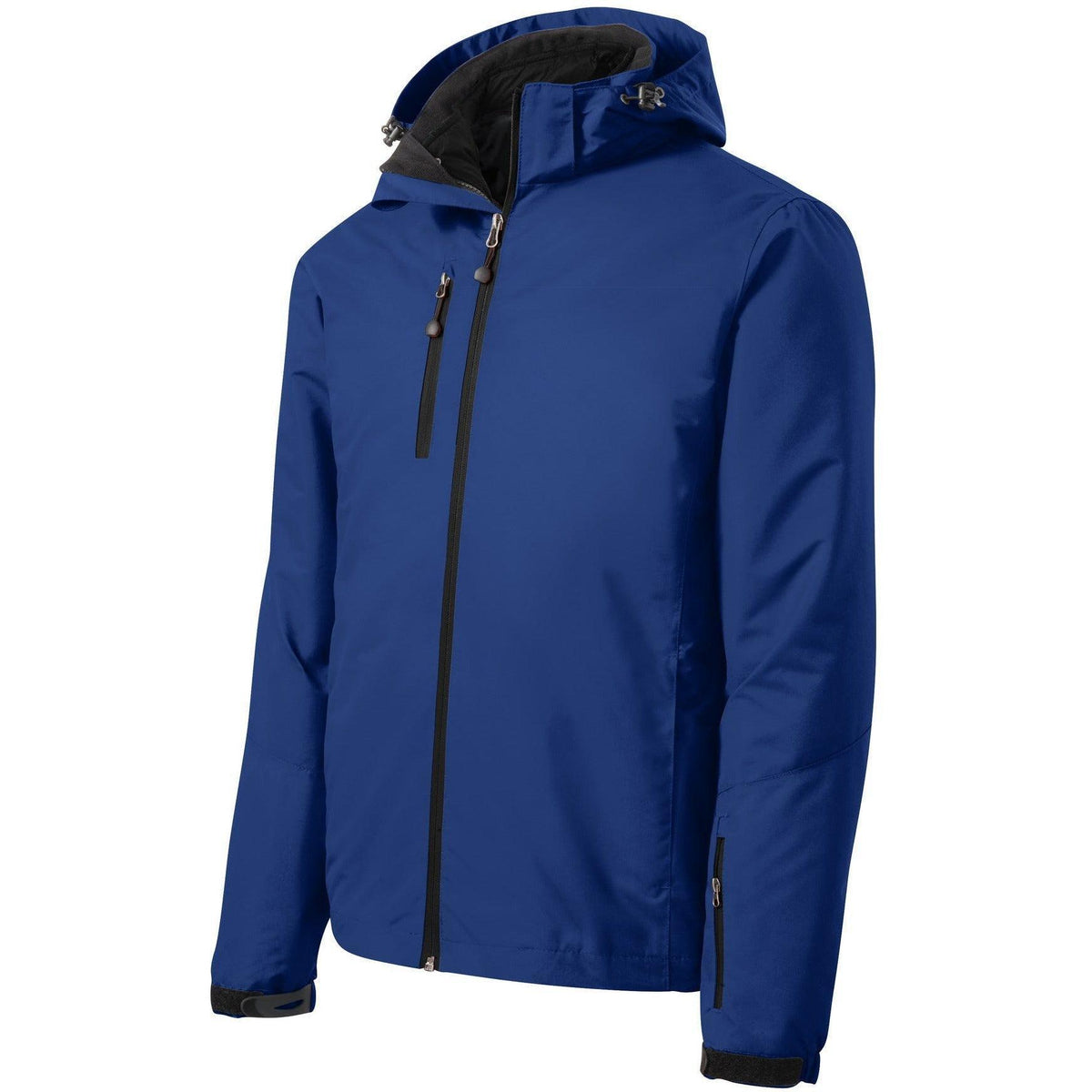 no-logo Port Authority Vortex Waterproof 3-in-1 Jacket-Regular-Port Authority-Night Sky Blue/Black-S-Thread Logic