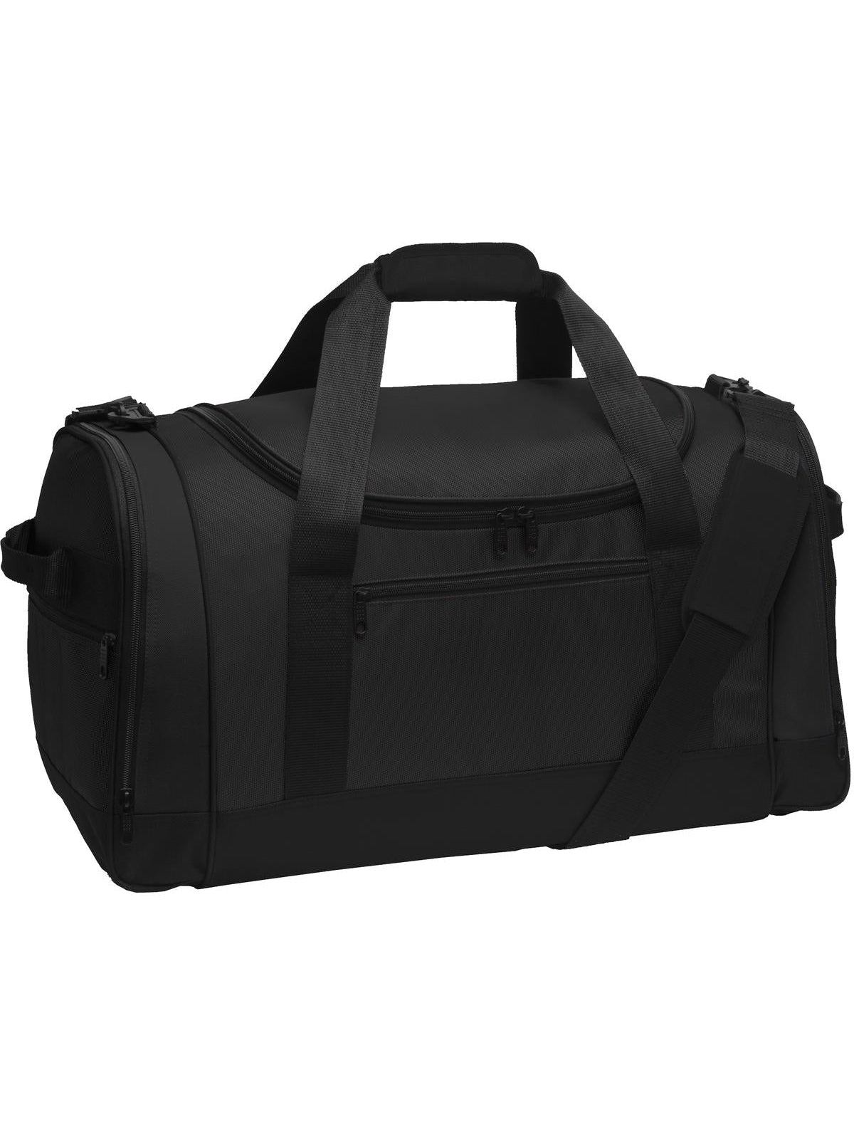 Port Authority Voyager Sports Duffel-Regular-Port Authority-Black-Thread Logic