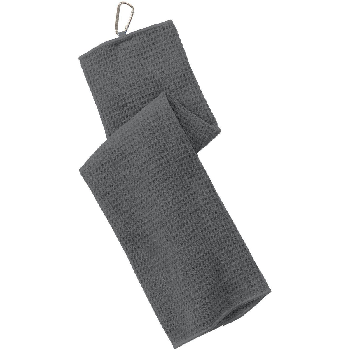 no-logo Port Authority Waffle Microfiber Golf Towel-Regular-Port Authority-Deep Smoke-1 Size-Thread Logic