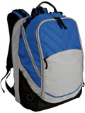 Port Authority Xcape Computer Backpack-Regular-Port Authority-Royal/Grey/Black-Thread Logic