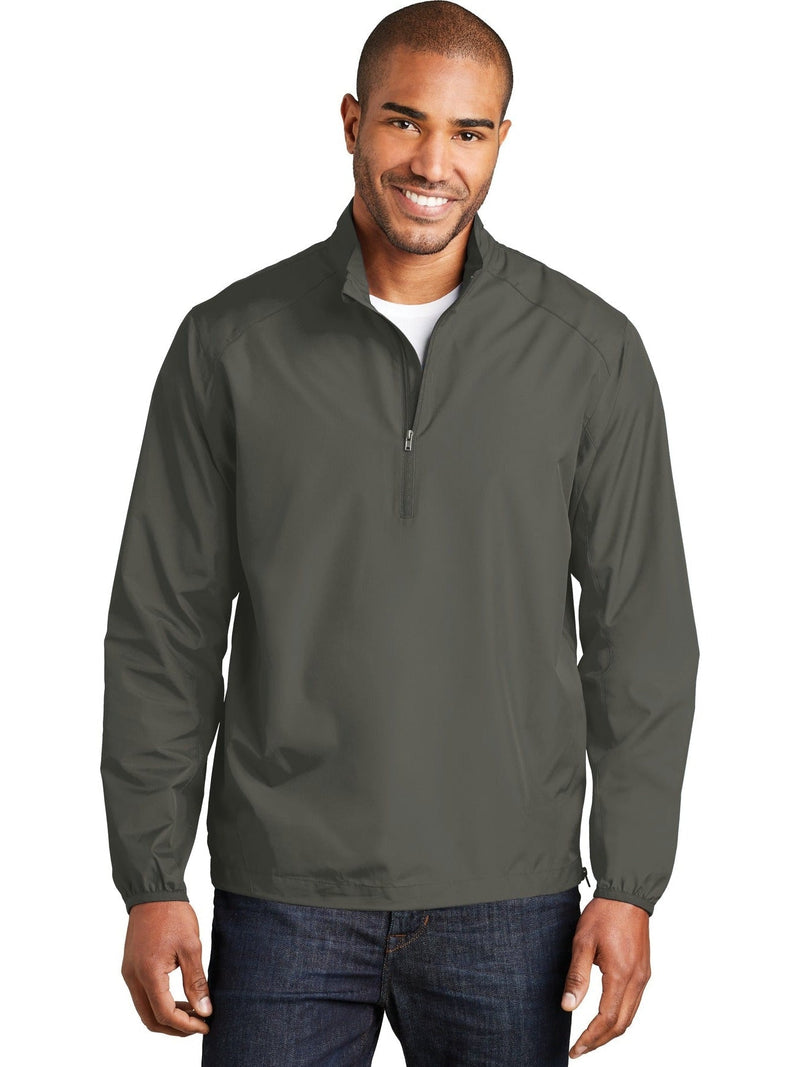 no-logo Port Authority Zephyr 1/2-Zip Pullover-Regular-Port Authority-Thread Logic