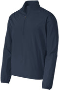 no-logo Port Authority Zephyr 1/2-Zip Pullover-Regular-Port Authority-Dress Blue Navy-S-Thread Logic
