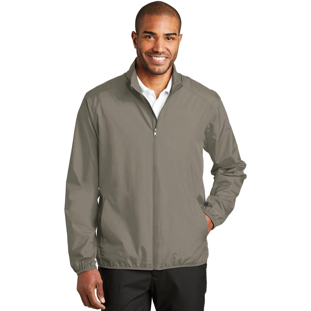 no-logo Port Authority Zephyr Full-Zip Jacket-Regular-Port Authority-Thread Logic