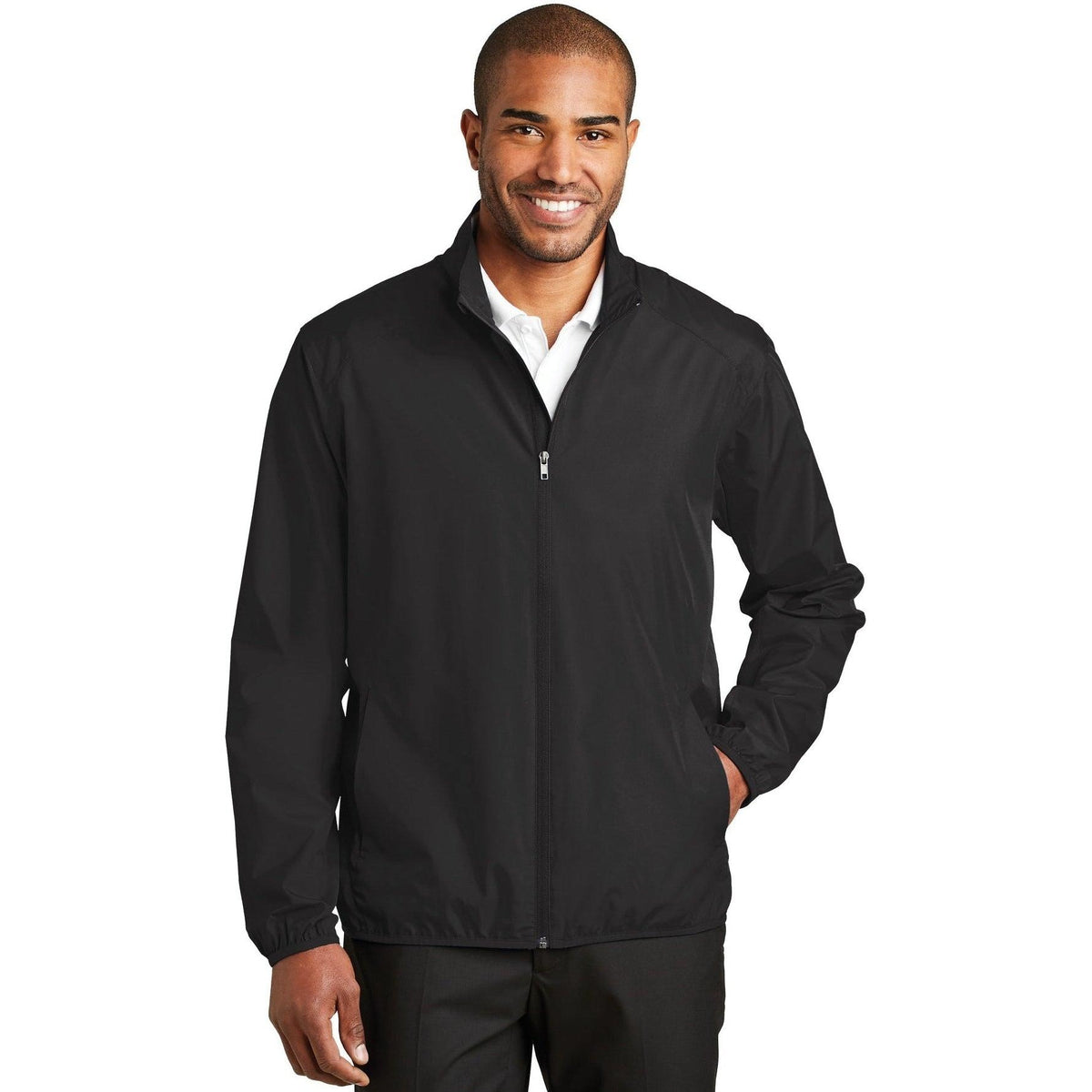 no-logo Port Authority Zephyr Full-Zip Jacket-Regular-Port Authority-Thread Logic