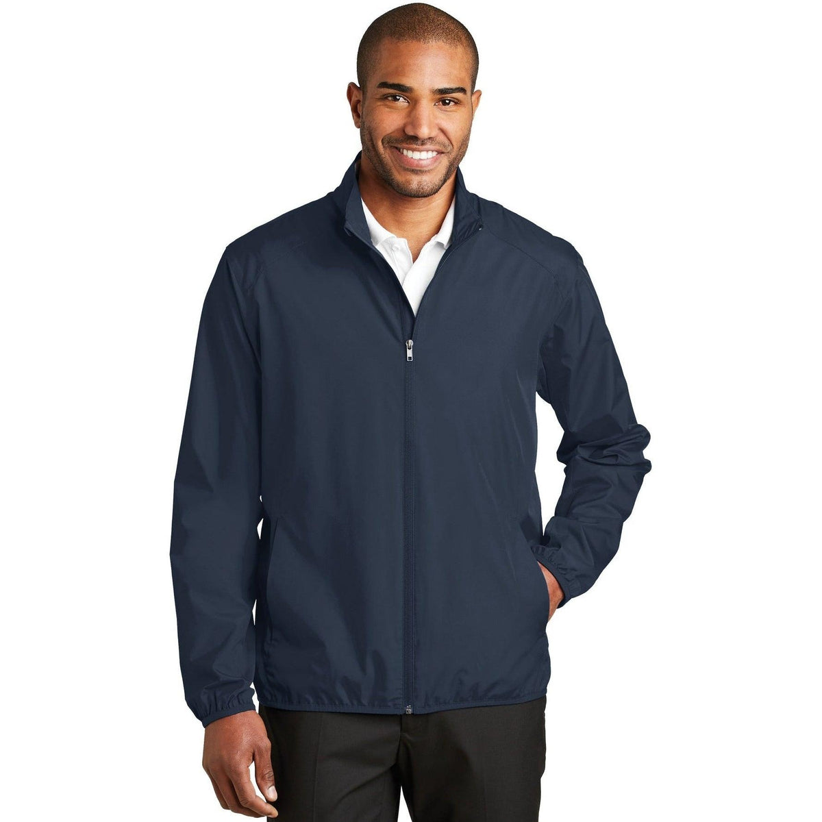 no-logo Port Authority Zephyr Full-Zip Jacket-Regular-Port Authority-Thread Logic