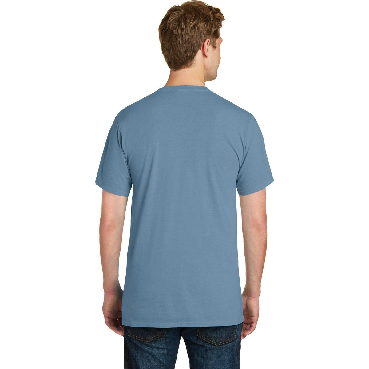 no-logo Port & Company Beach Wash Garment-Dyed Pocket Tee-Regular-Port & Company-Thread Logic