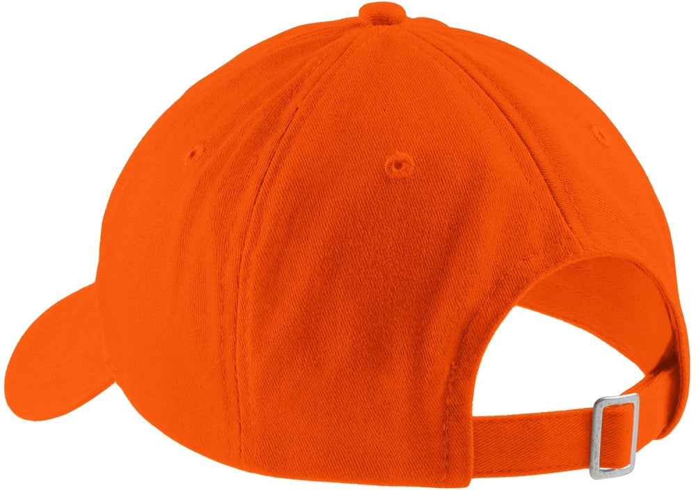 no-logo Port & Company Brushed Twill Low Profile Cap-Regular-Port & Company-Thread Logic 