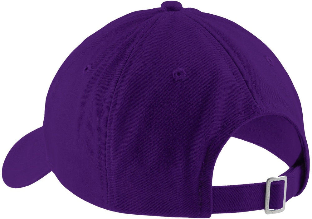 no-logo Port & Company Brushed Twill Low Profile Cap-Regular-Port & Company-Thread Logic 