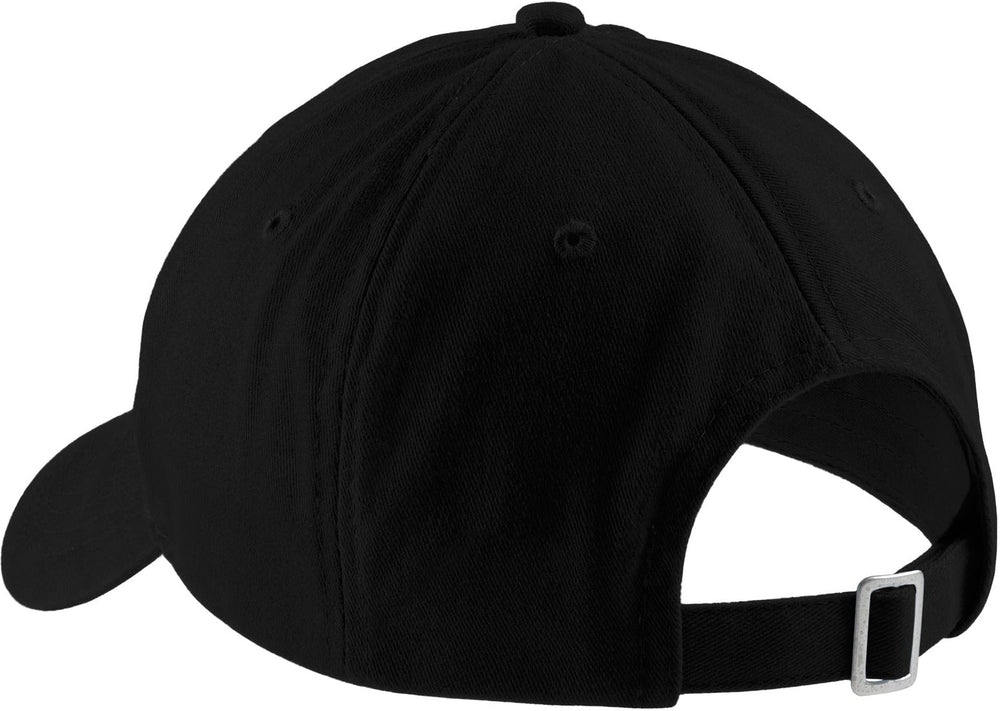 no-logo Port & Company Brushed Twill Low Profile Cap-Regular-Port & Company-Thread Logic 