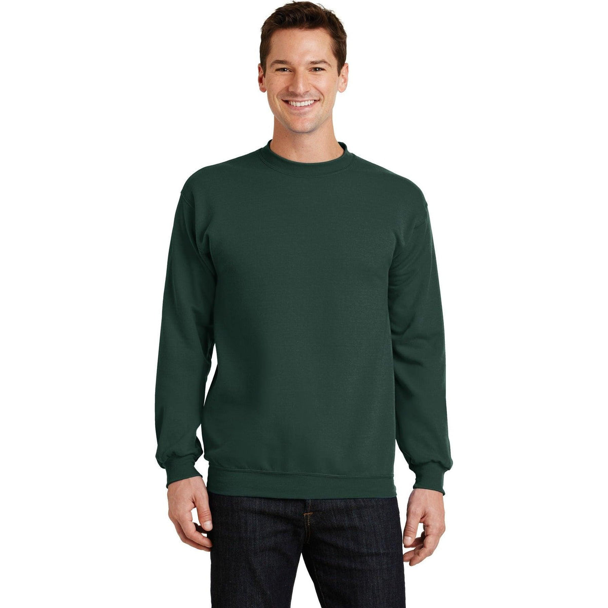no-logo Port & Company Classic Crewneck Sweatshirt-Crewnecks-Port & Company-Thread Logic