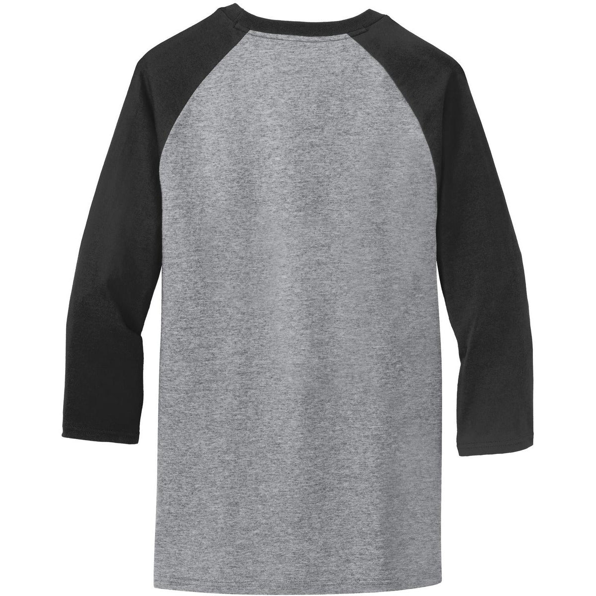 no-logo Port & Company Core Blend 3/4-Sleeve Raglan Tee-Regular-Port & Company-Thread Logic