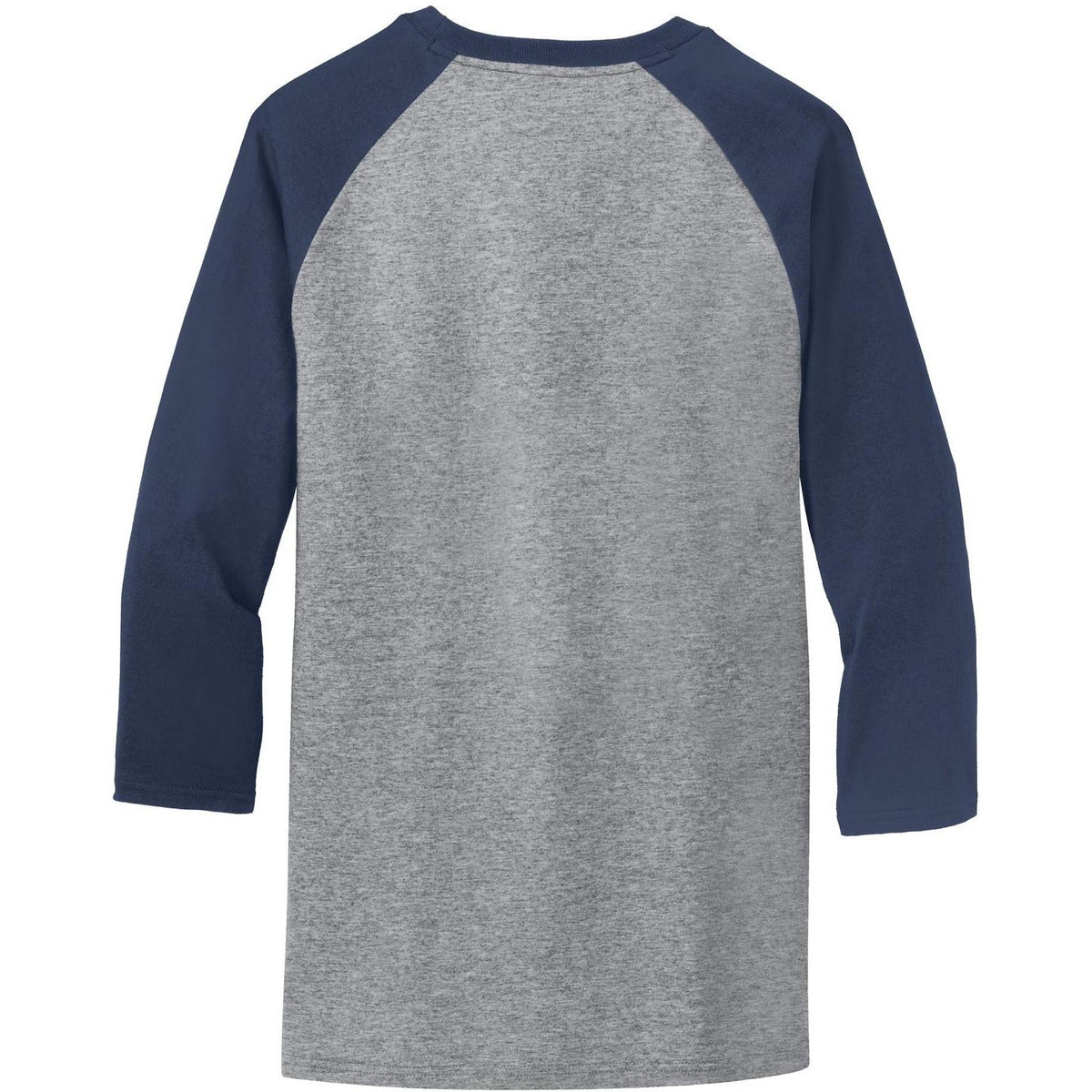 no-logo Port & Company Core Blend 3/4-Sleeve Raglan Tee-Regular-Port & Company-Thread Logic