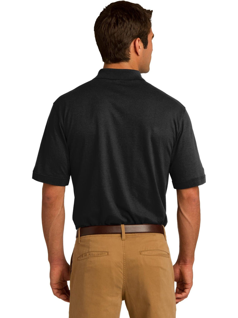 no-logo Port & Company Core Blend Jersey Knit Pocket Polo-Regular-Port & Company-Thread Logic