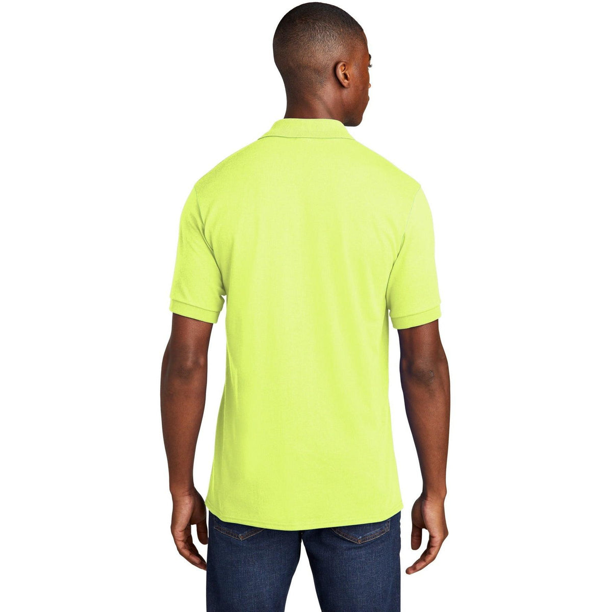 no-logo Port & Company Core Blend Jersey Knit Pocket Polo-Regular-Port & Company-Thread Logic