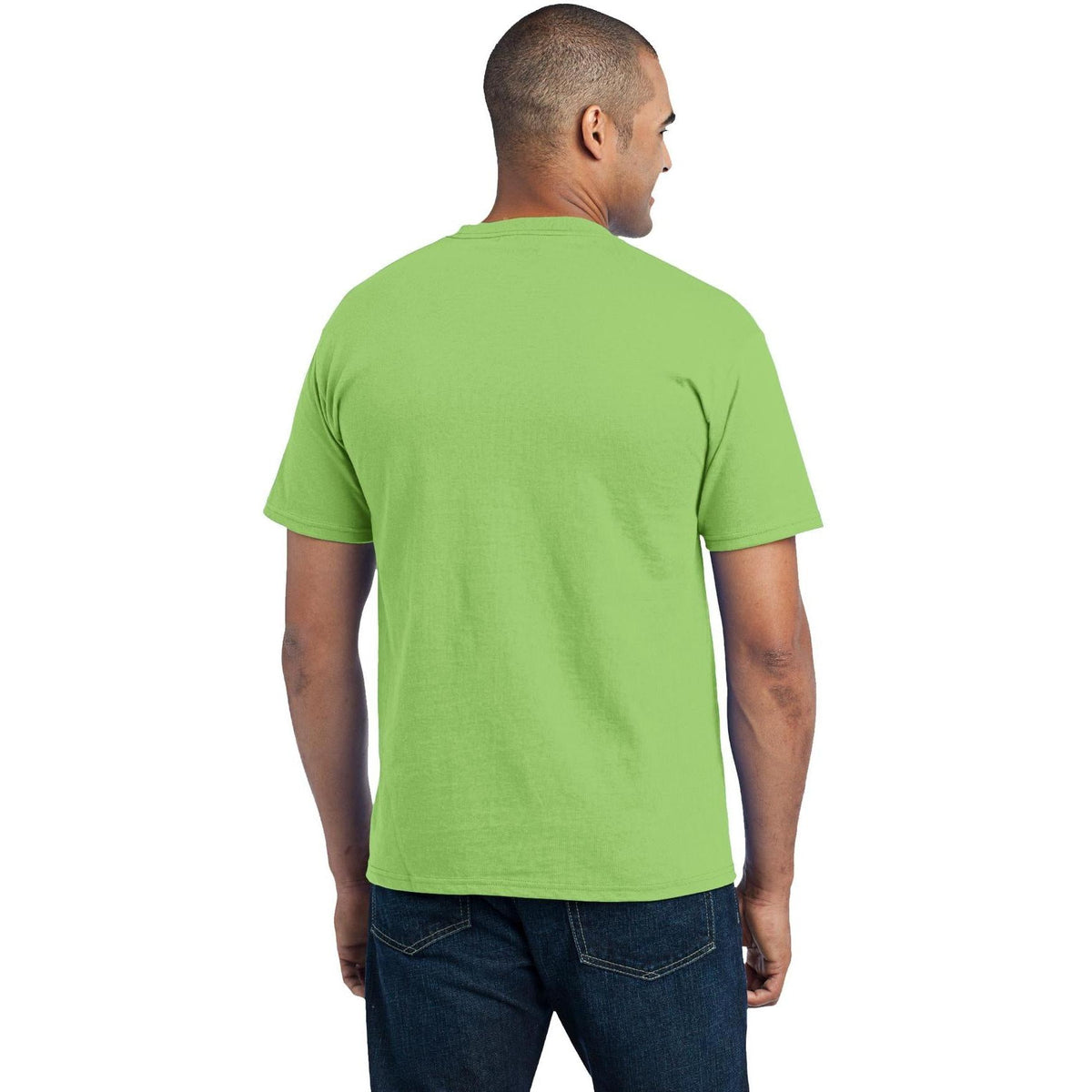 no-logo Port & Company Core Blend Pocket Tee-Regular-Port & Company-Thread Logic