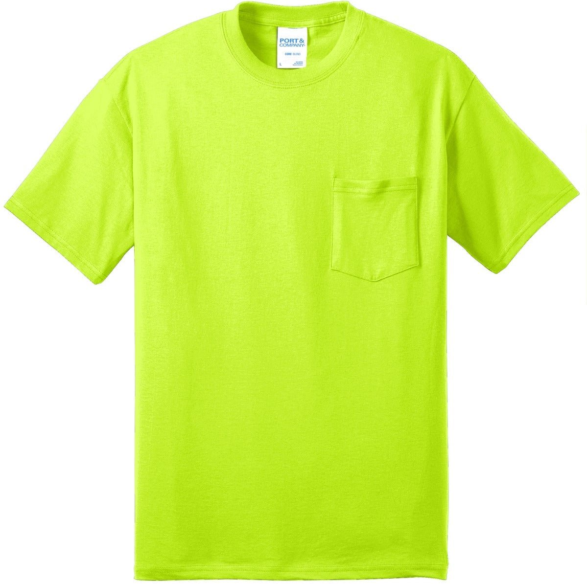 Port & Company Core Blend Pocket Tee