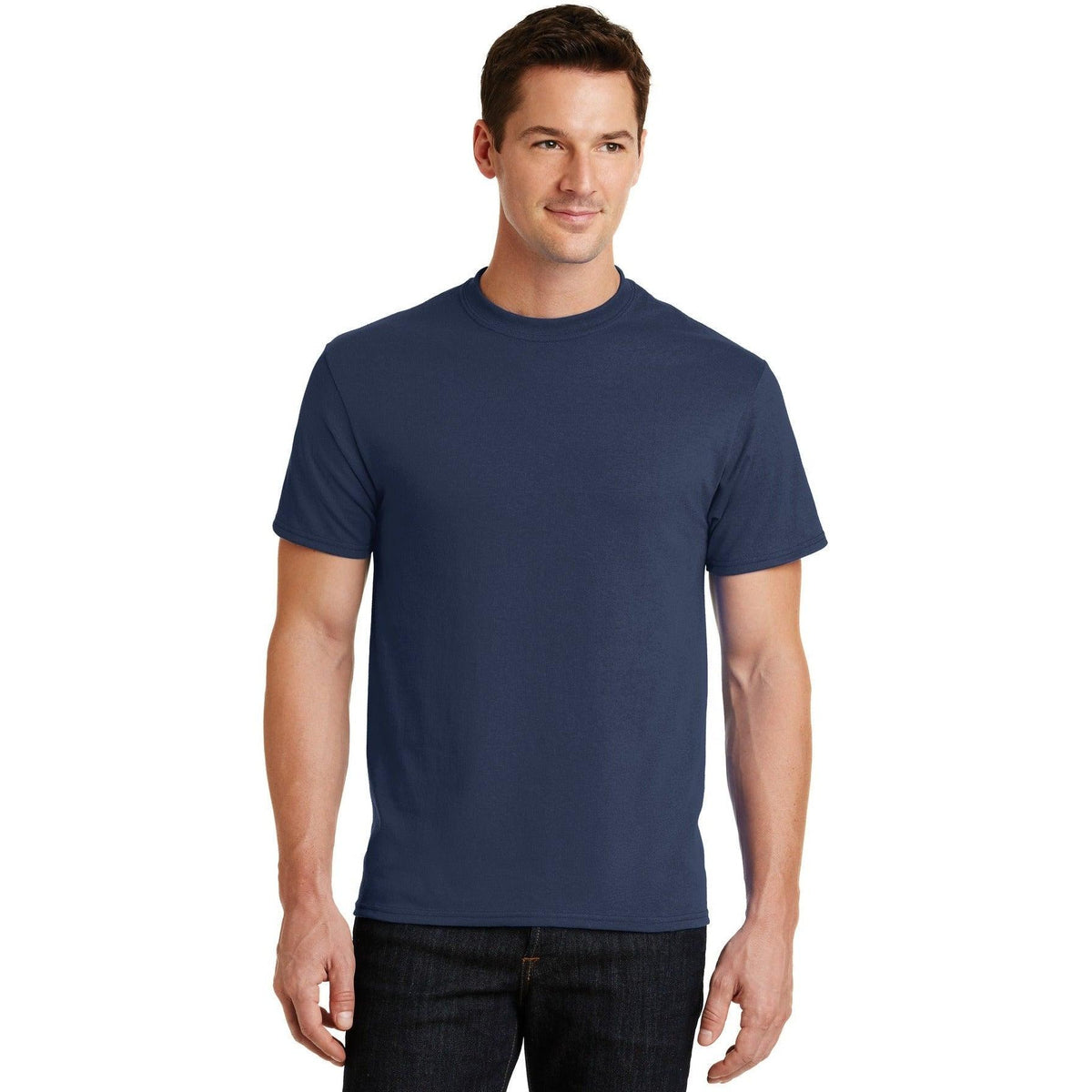 no-logo Port & Company Core Blend Tee-Polos-Port & Company-Thread Logic