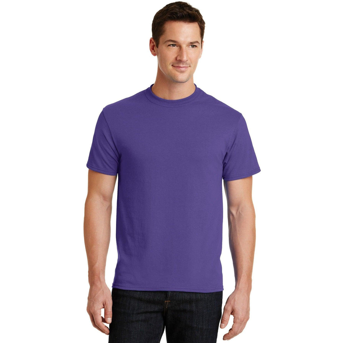 no-logo Port & Company Core Blend Tee-Polos-Port & Company-Thread Logic