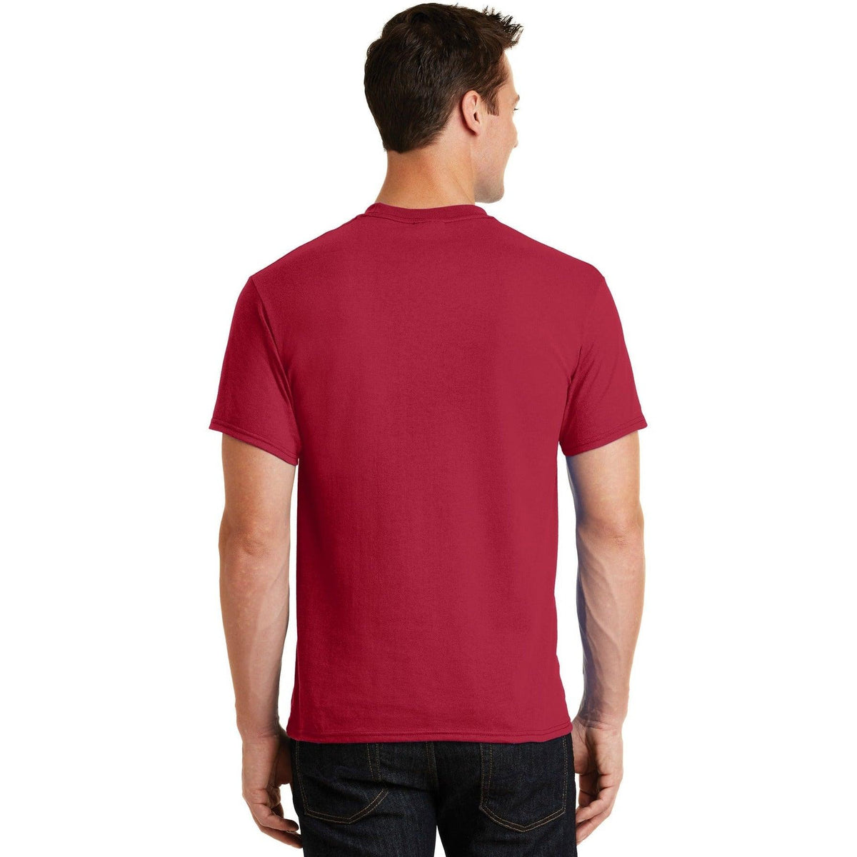 no-logo Port & Company Core Blend Tee-Polos-Port & Company-Thread Logic