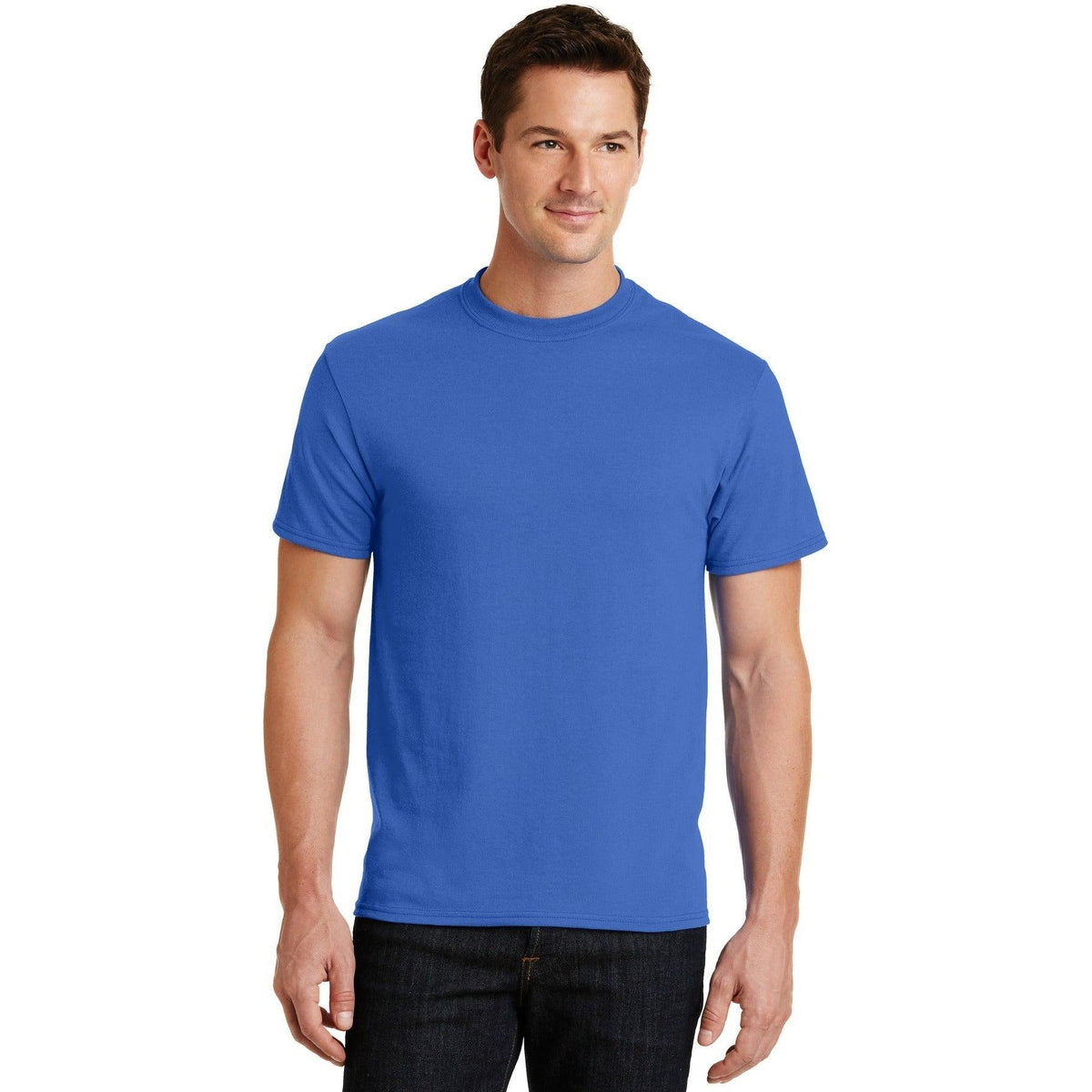 no-logo Port & Company Core Blend Tee-Polos-Port & Company-Thread Logic