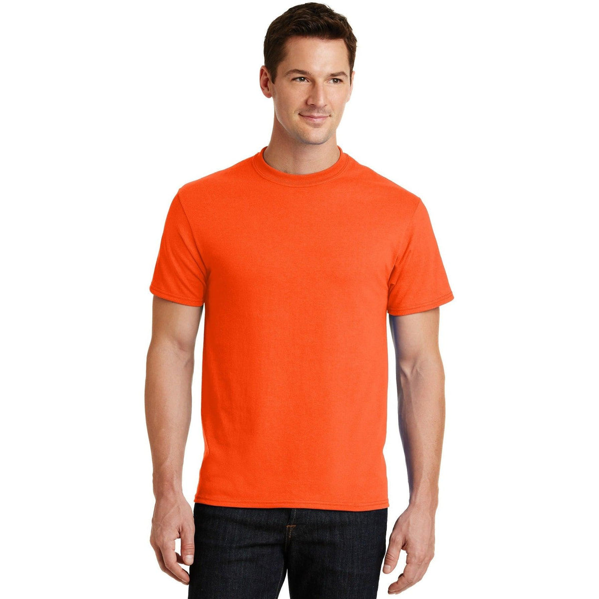no-logo Port & Company Core Blend Tee-Polos-Port & Company-Thread Logic