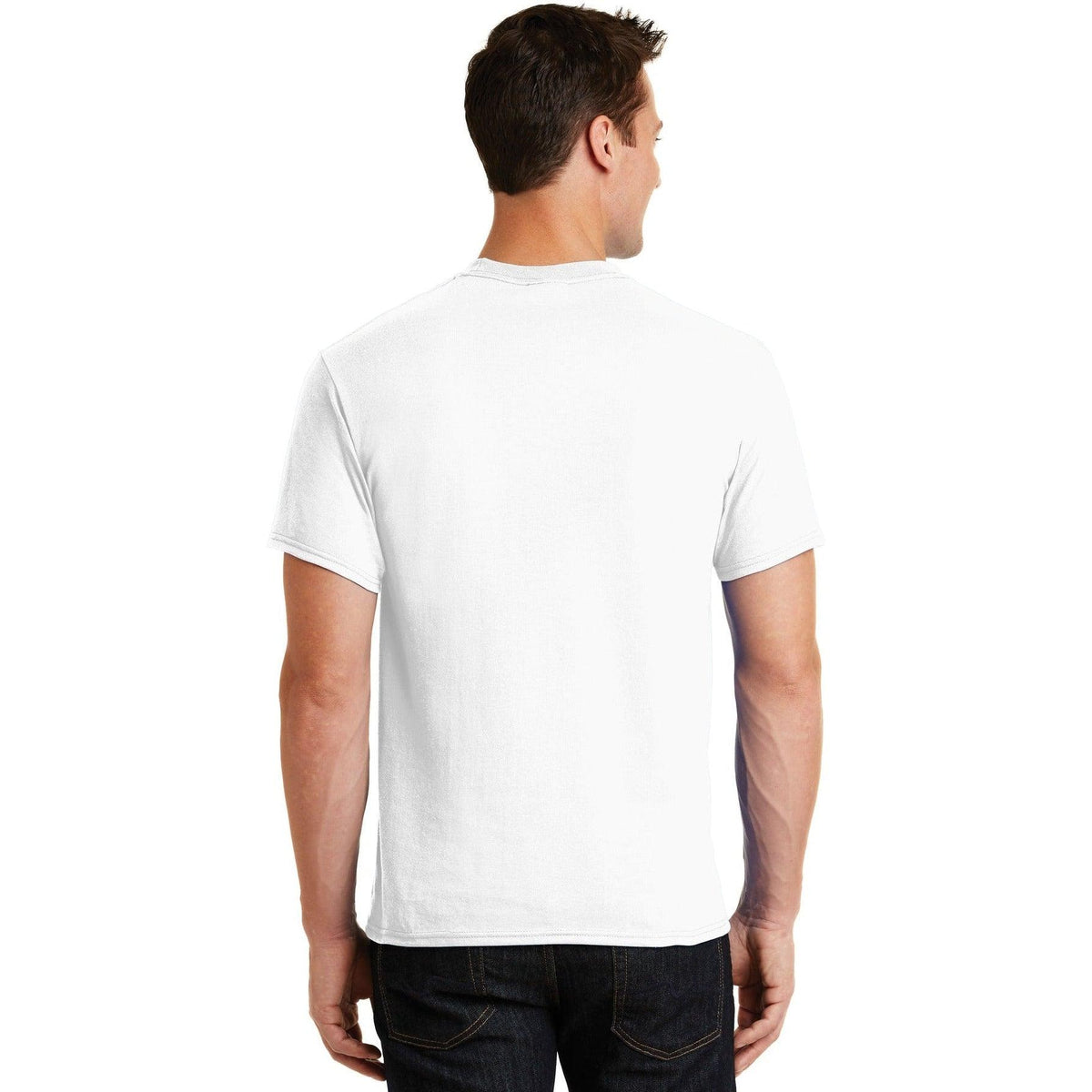 no-logo Port & Company Core Blend Tee-Polos-Port & Company-Thread Logic