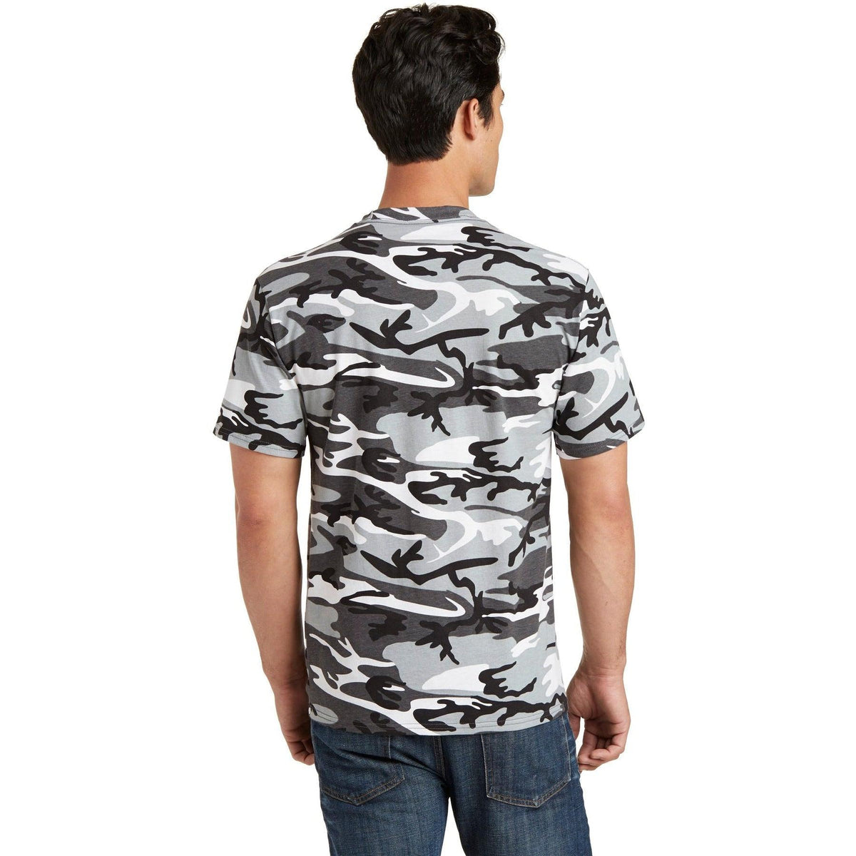 no-logo Port & Company Core Cotton Camo Tee-Regular-Port & Company-Thread Logic